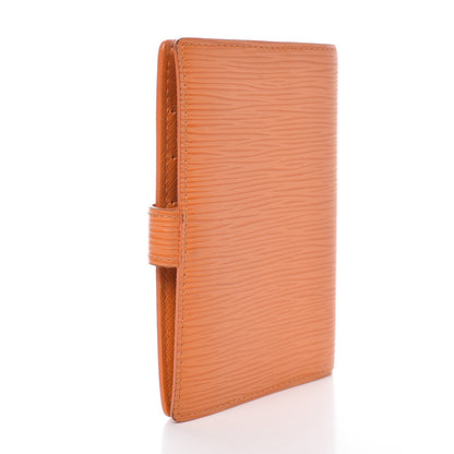 Louis Vuitton Epi Small Ring Agenda Cover Mandarin 3 of 10