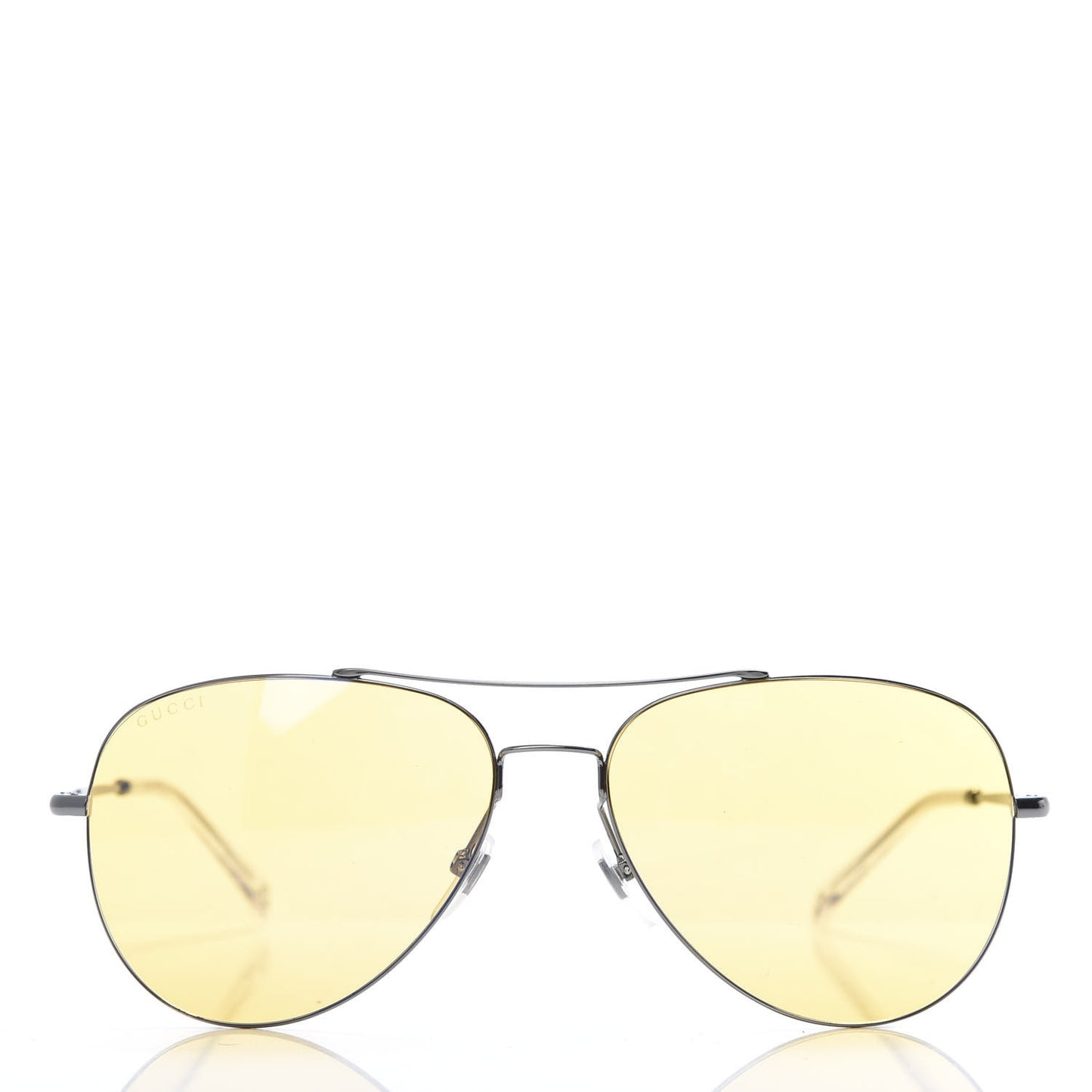 Metal Aviator GG0500S Sunglasses Yellow