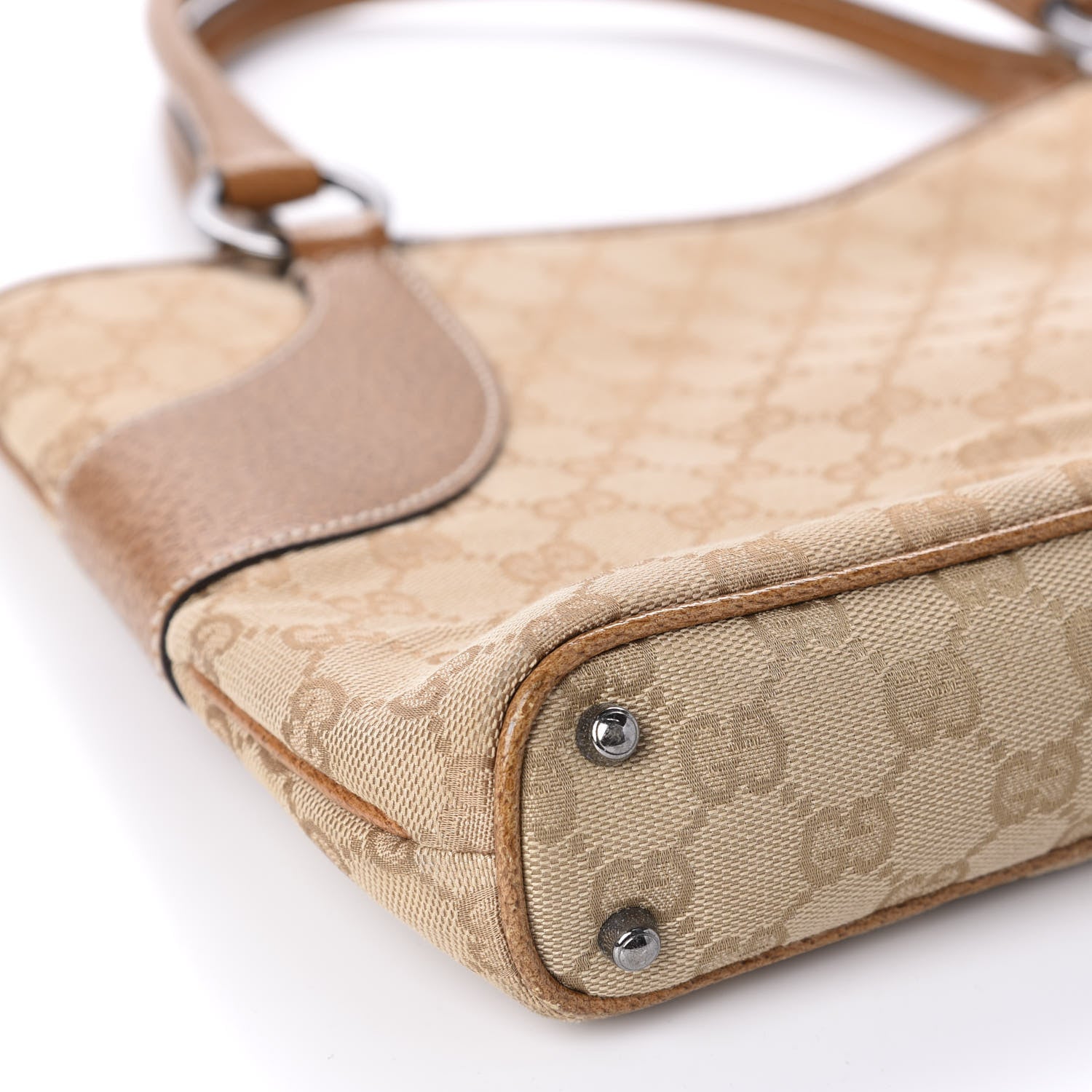 Gucci Monogram Shoulder Bag Brown 6 of 16