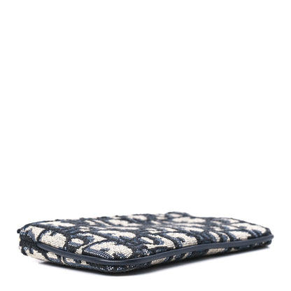 Christian Dior Oblique Key Case Blue 4 of 11