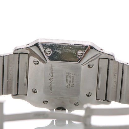 Cartier Stainless Steel 29mm Santos De Galbee Quartz Watch 5 of 6