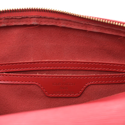 Louis Vuitton Epi Soufflot Castillan Red 11 of 13