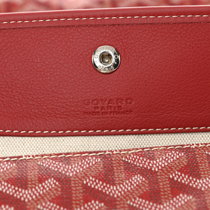 Goyard Goyardine Coeur Saint Louis GM Red 7 of 11