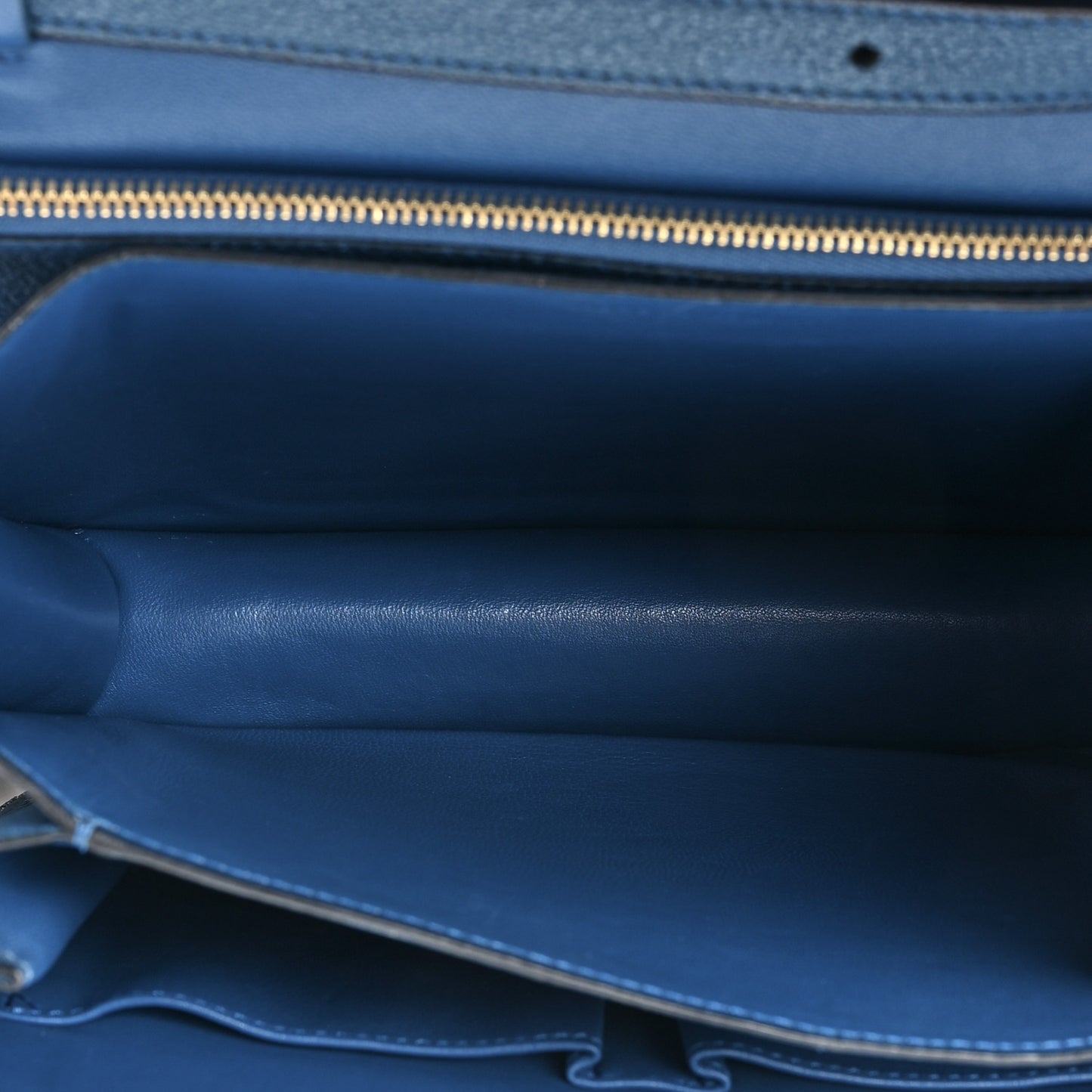 Goatskin Medium Classic Box Flap Bag Deepsea