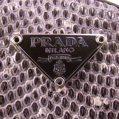 Prada Lizard Coin Pouch Purse Grey 9 of 9