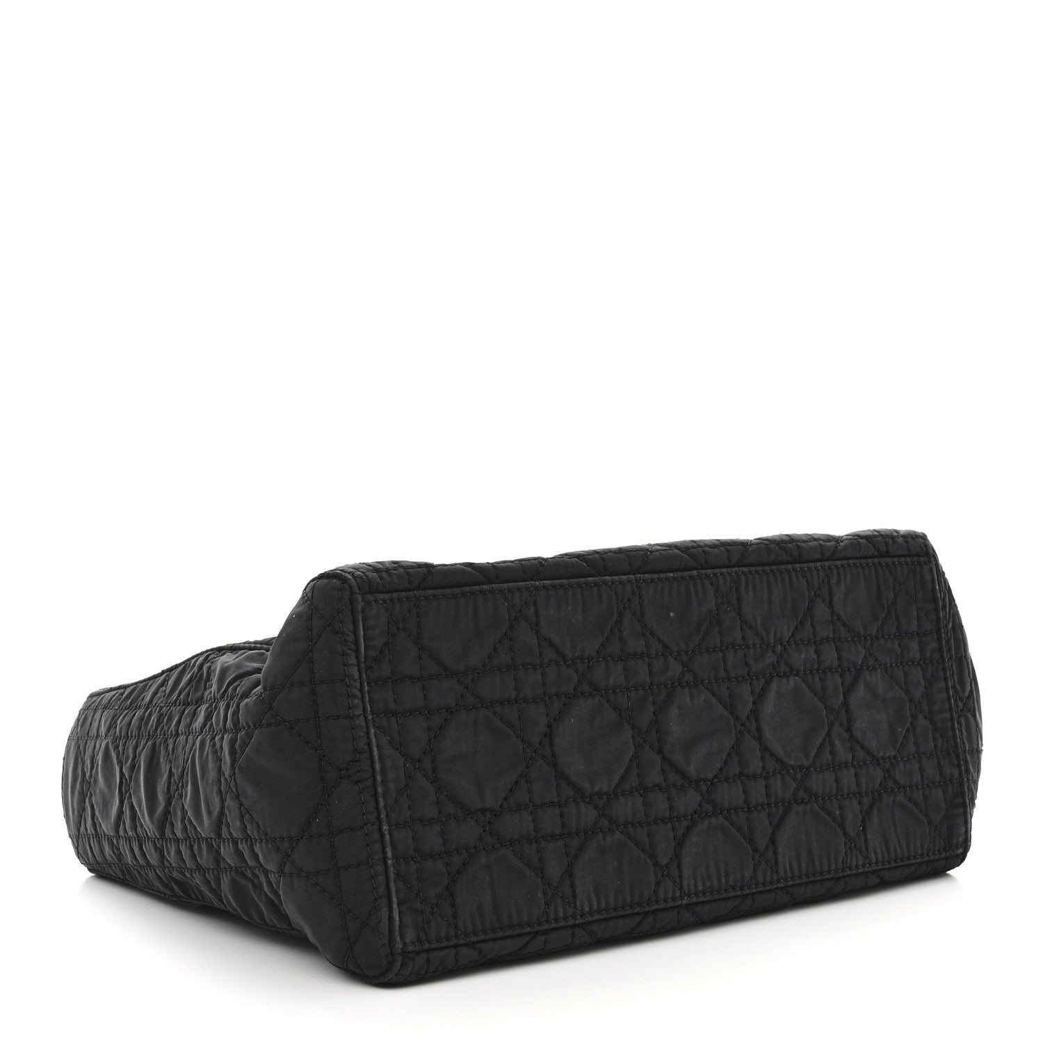 Christian Dior Nylon Cannage Medium Lady Dior Black 4 of 13