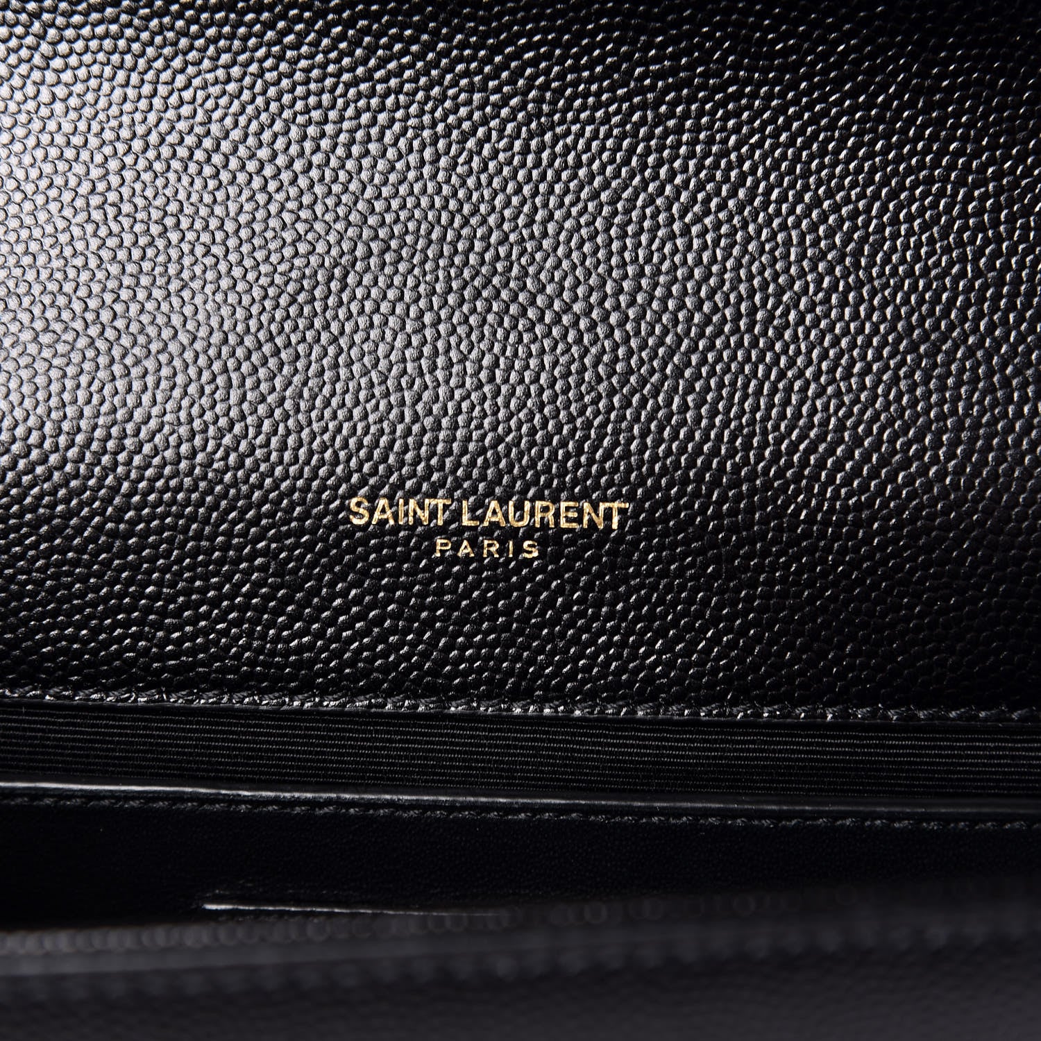 Saint Laurent Grain De Poudre Small Monogram Kate Satchel Black 6 of 9