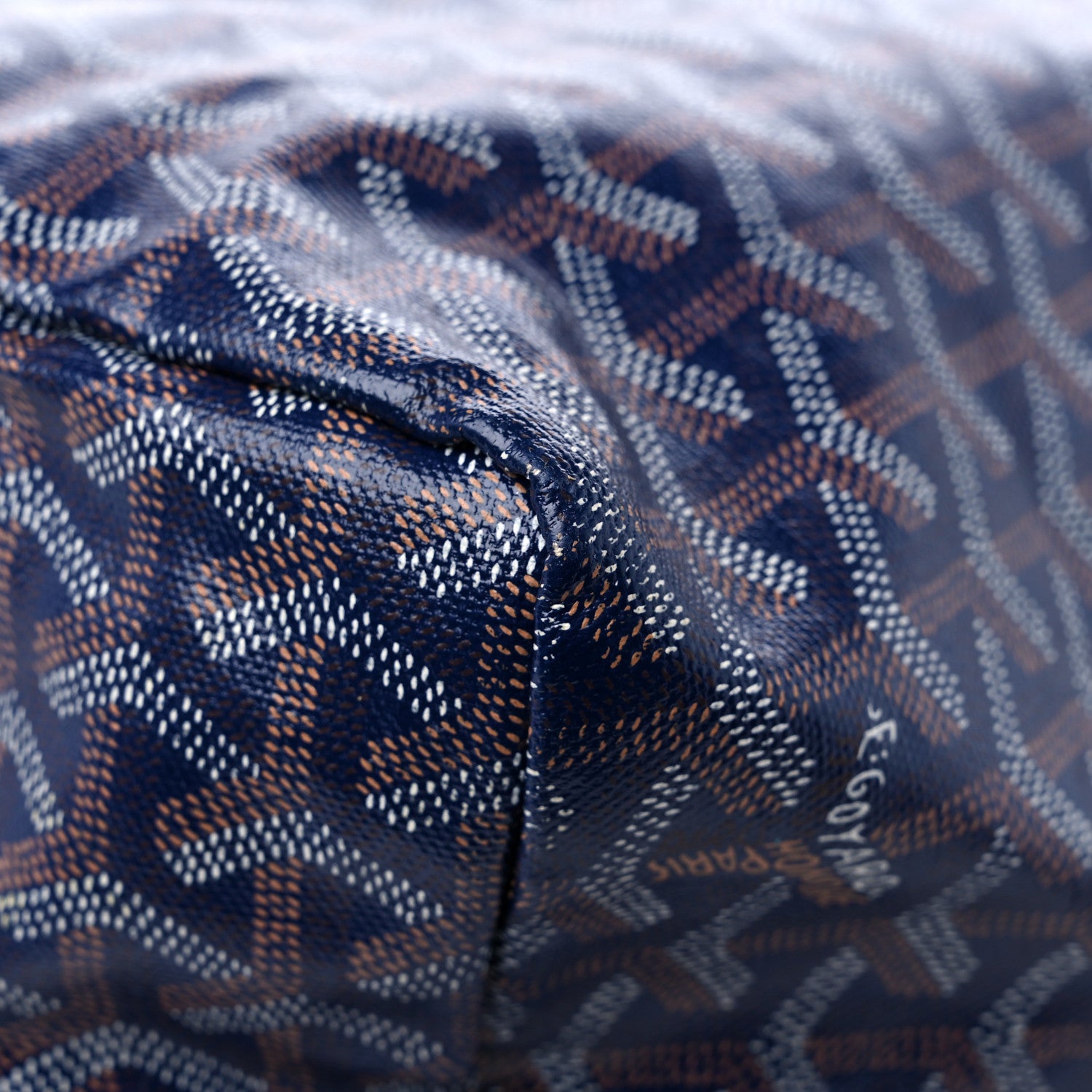 Goyard Goyardine Saint Louis GM Navy 11 of 14