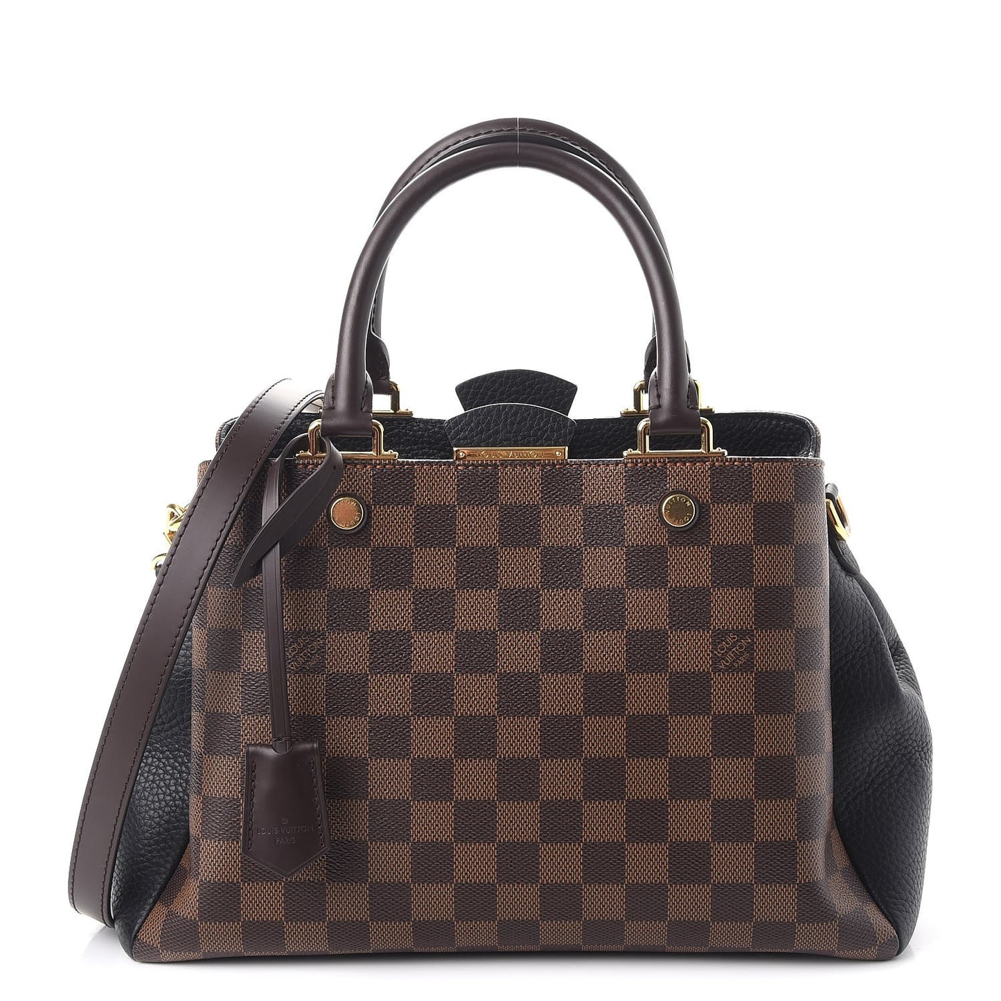 Damier Ebene Cuir Taurillon Brittany Black