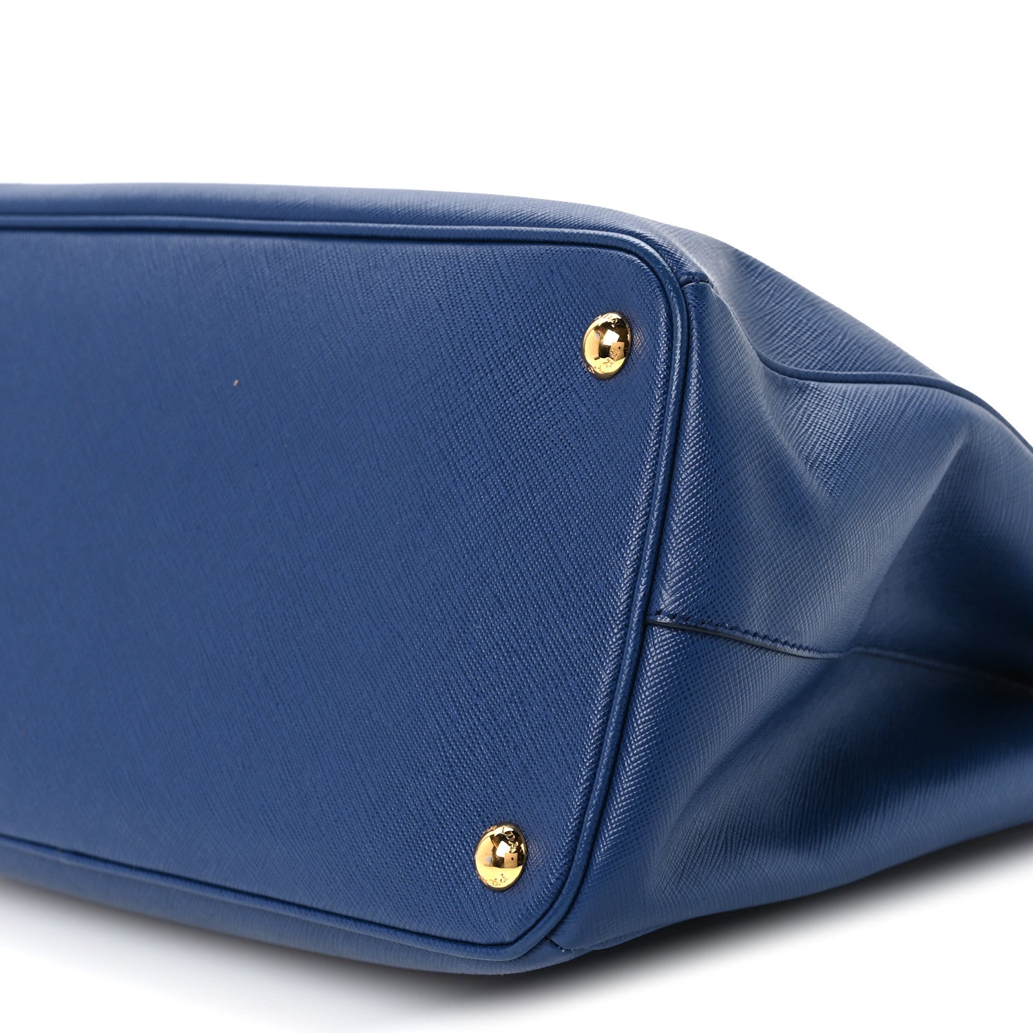 Prada Saffiano Lux Medium Galleria Double Zip Tote Blue 11 of 11