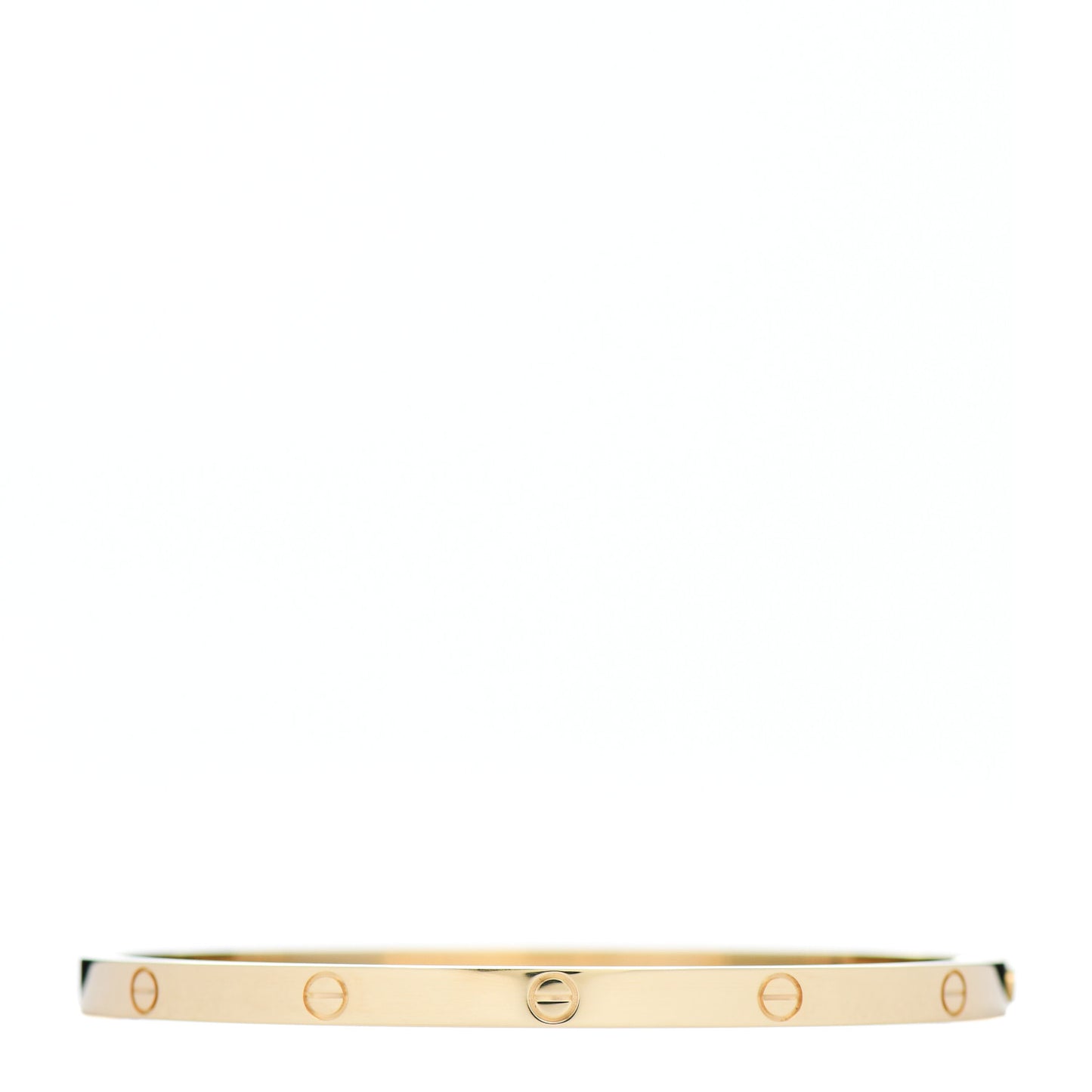 18K Yellow Gold Small LOVE Bracelet 16