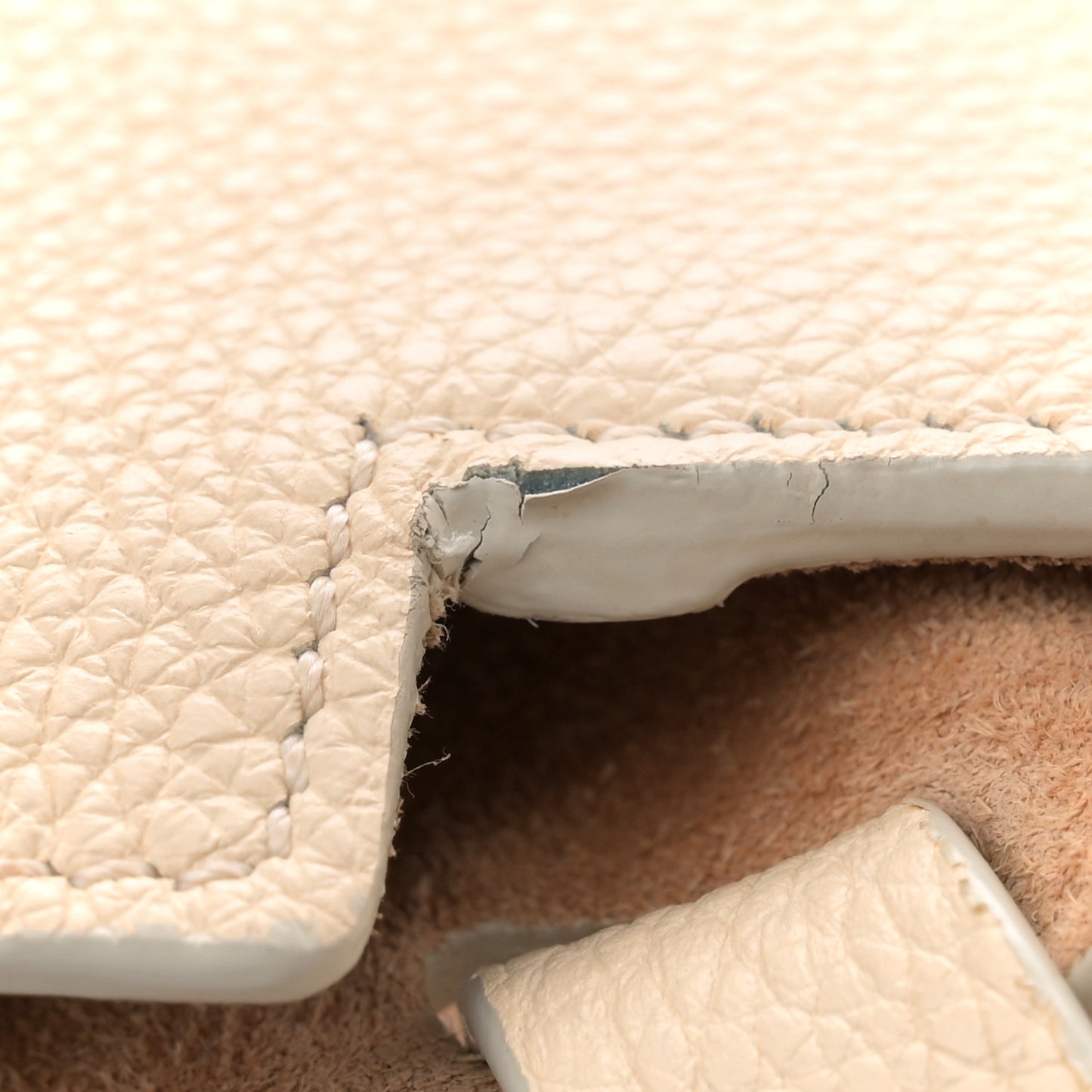 Grained Calfskin Sidekick Beige