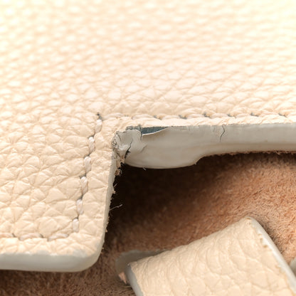 The Row Grained Calfskin Sidekick Beige 11 of 13