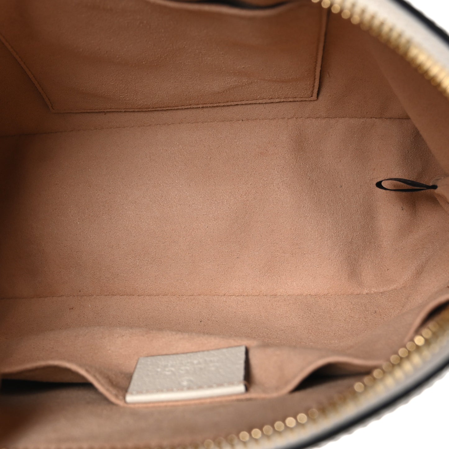 GG Supreme Monogram Flora Web GG Small Ophidia Dome Shoulder Bag White
