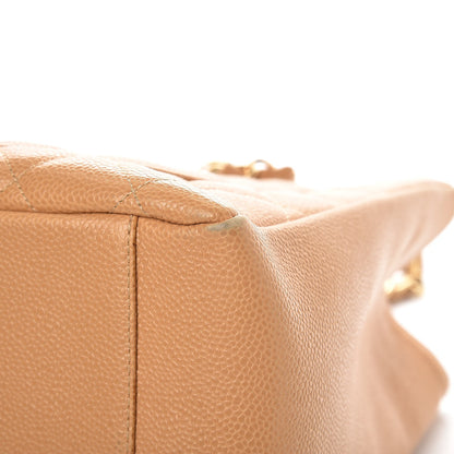 Chanel Caviar Quilted Grand Shopping Tote GST Beige 10 of 13