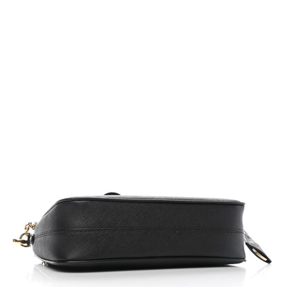 Prada Saffiano Lux Re-Edition 2005 Shoulder Bag Black 4 of 10