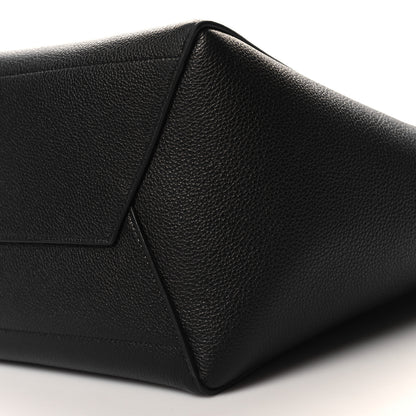 Celine Soft Grained Calfskin Sangle Bucket Bag Black 9 of 10