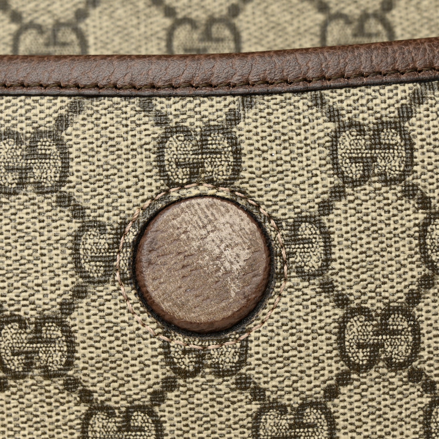 Gucci GG Supreme Monogram Neo Vintage Web Belt Bag Brown 12 of 16