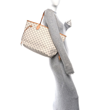 Louis Vuitton Damier Azur Neo Neverfull MM 2 of 11