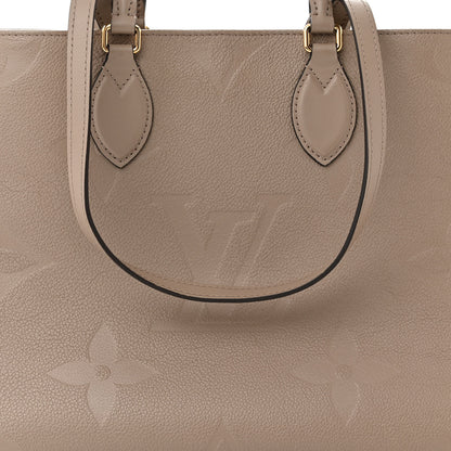 Louis Vuitton Empreinte Monogram Giant Onthego MM Tourterelle 7 of 10