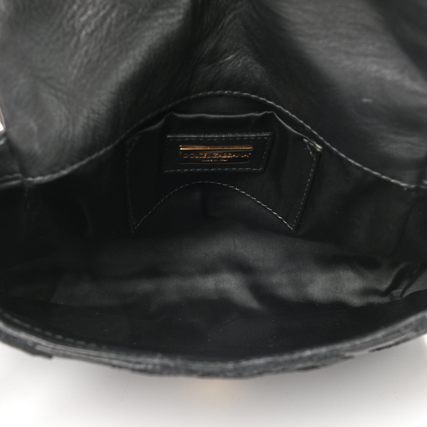 Dolce & Gabbana Lace Miss Charles Evening Bag Black 5 of 8