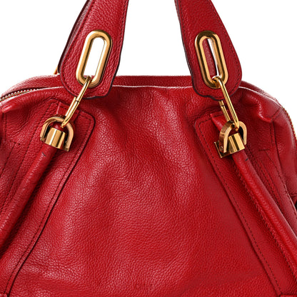 Chloe Calfskin Medium Paraty Red 8 of 10