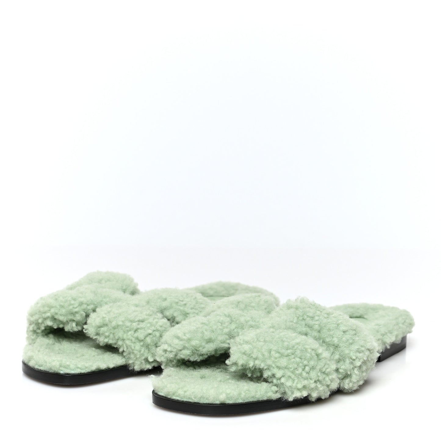 Woolskin Oran Sandals 37.5 Vert D’Eau