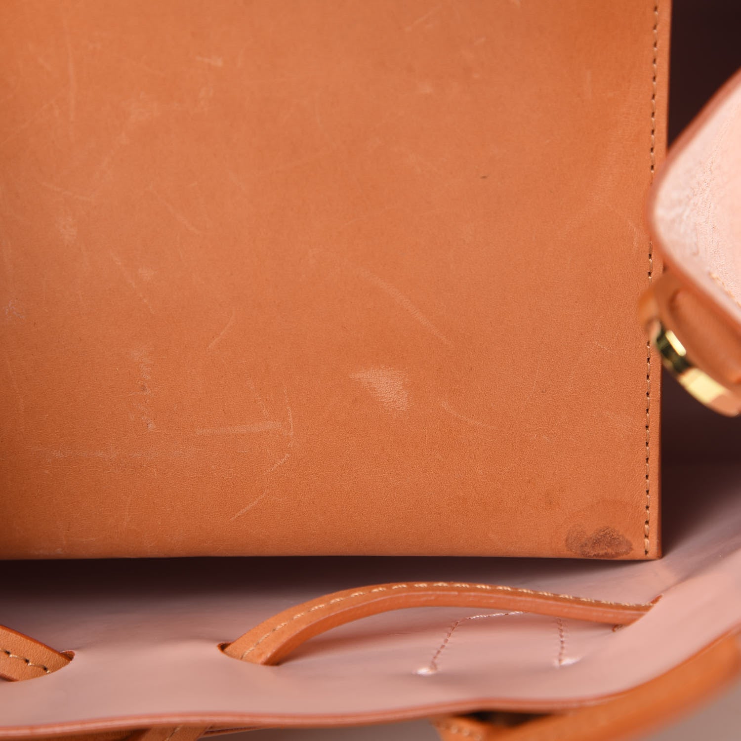 Mansur Gavriel Calfskin Mini Sun Bag Cammello Rosa 14 of 18