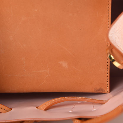 Mansur Gavriel Calfskin Mini Sun Bag Cammello Rosa 14 of 18
