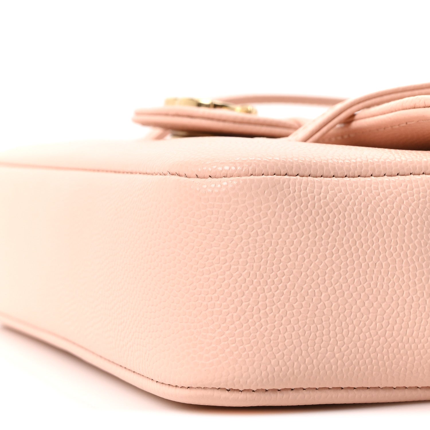 Chanel Shiny Caviar Mini Preppy Coco Shoulder Bag Light Pink 9 of 9