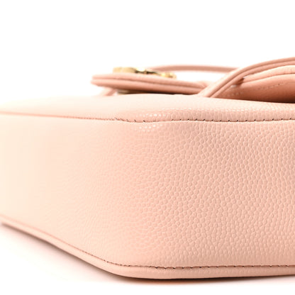 Chanel Shiny Caviar Mini Preppy Coco Shoulder Bag Light Pink 9 of 9