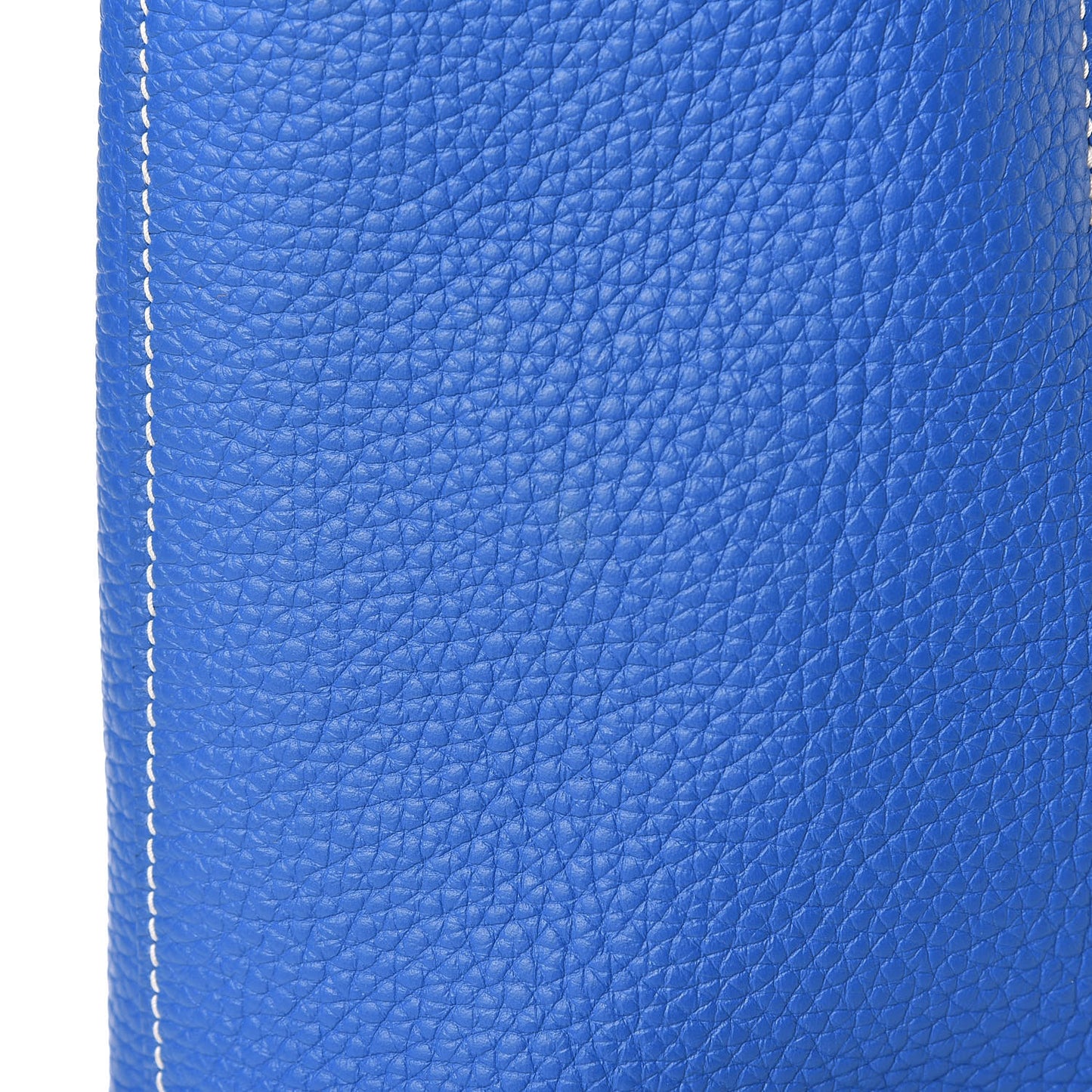 Taurillon Clemence Double Sens 45 Reversible Tote Bleu Encre Zellige