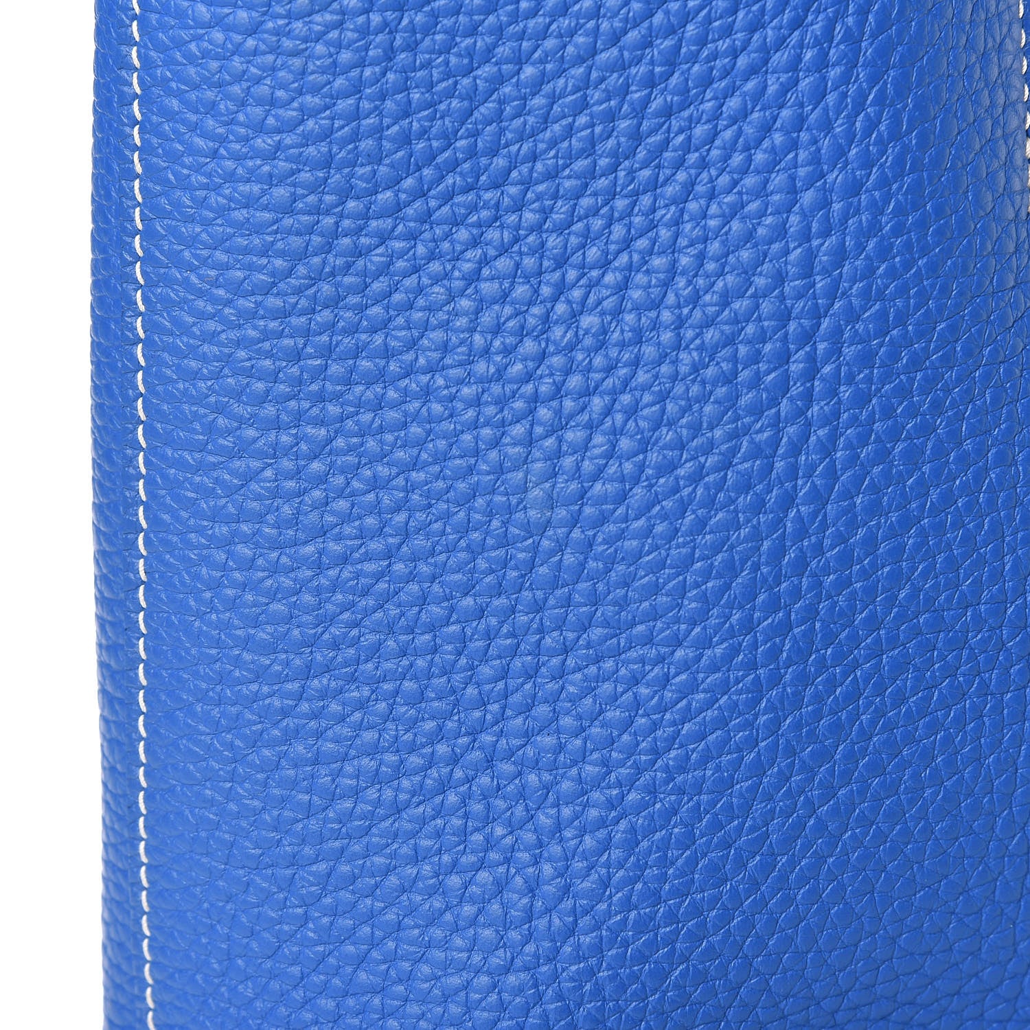 Hermes Taurillon Clemence Double Sens 45 Reversible Tote Bleu Encre Zellige 11 of 17