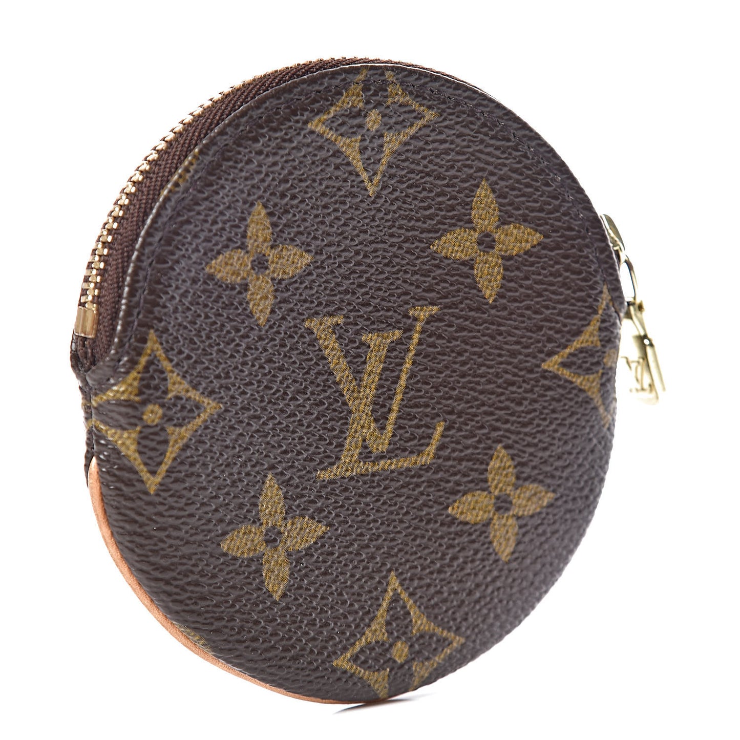 Monogram Round Coin Purse