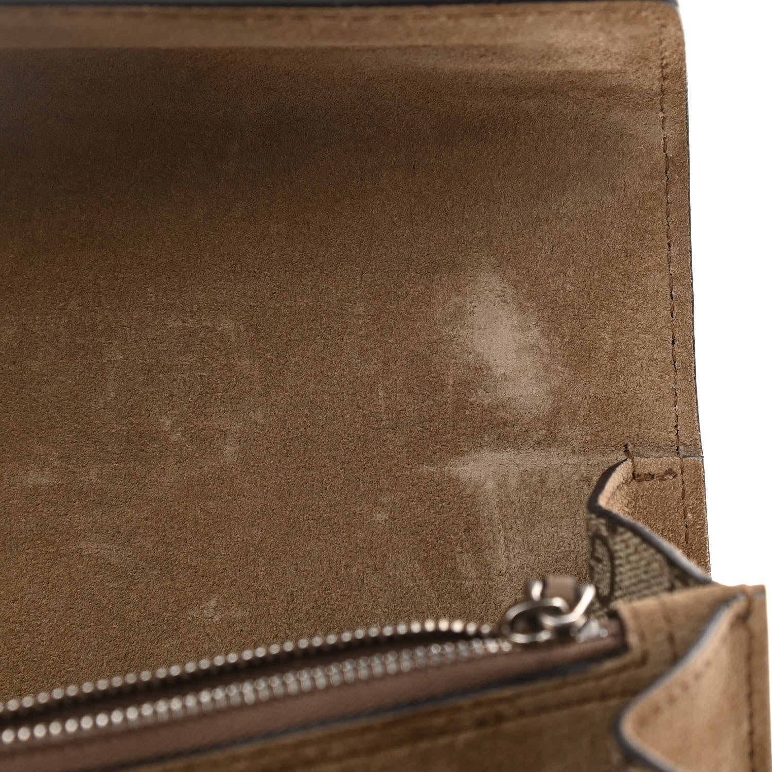 Gucci GG Supreme Monogram Small Dionysus Shoulder Bag Taupe 7 of 10