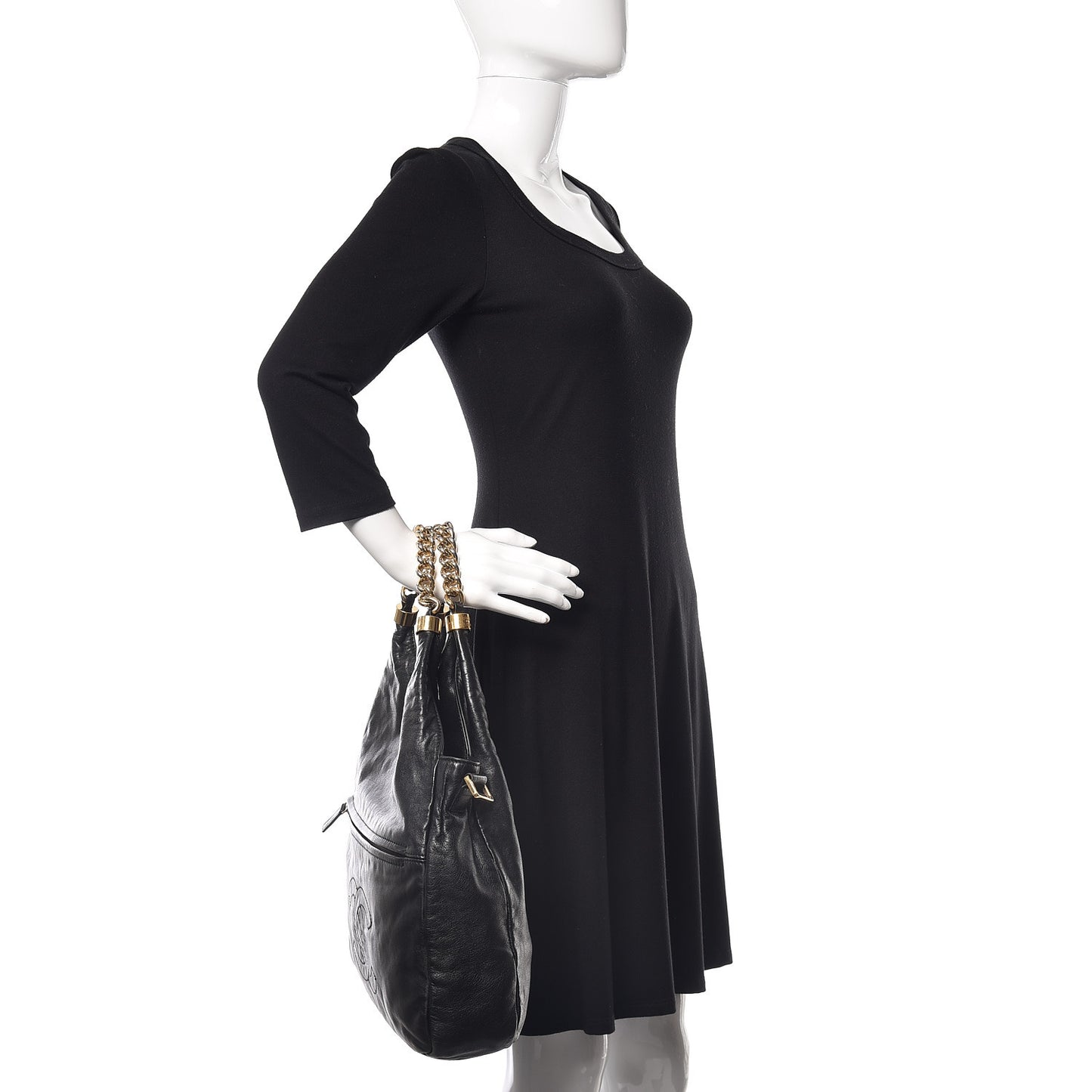 Calfskin Medium Rodeo Drive Tote Black