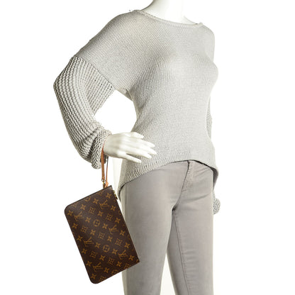 Louis Vuitton Monogram Neverfull MM GM Pochette 2 of 8