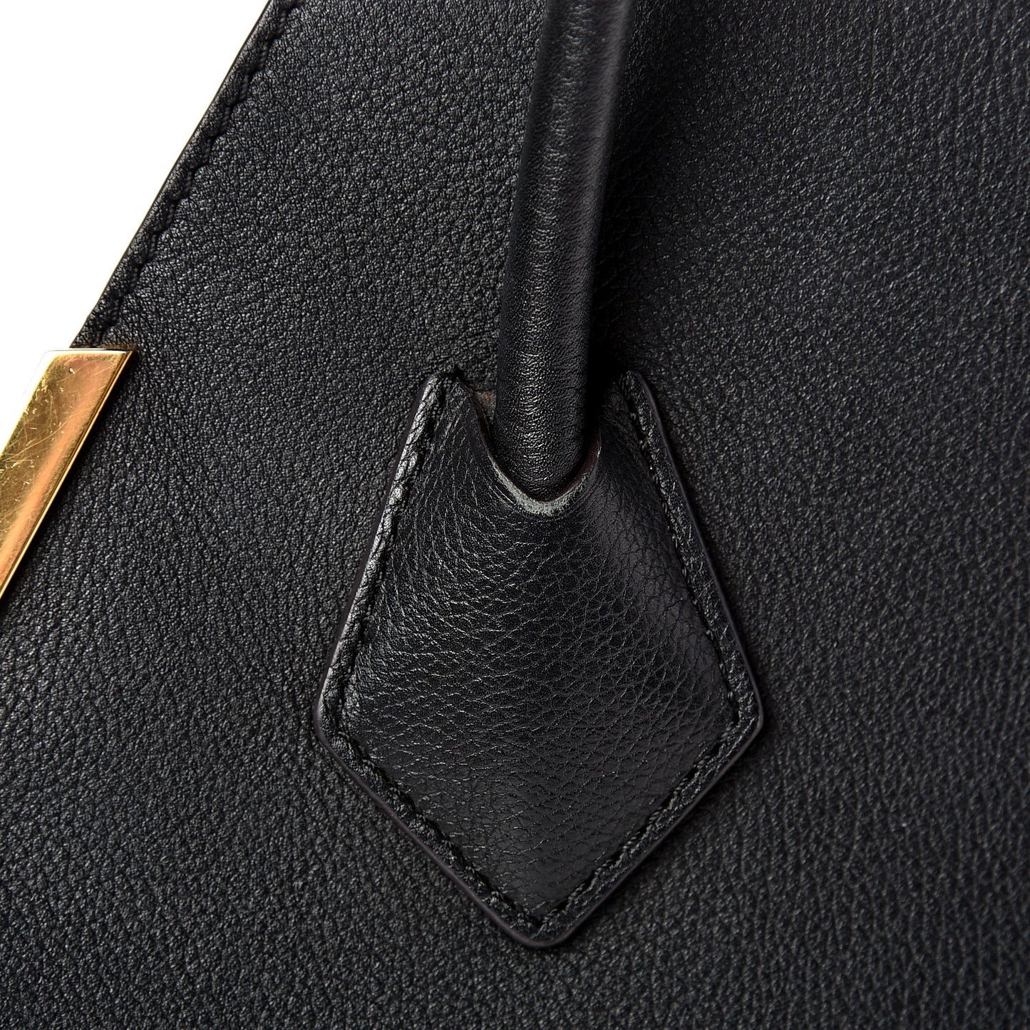 Calfskin Monogram Kimono Tote Black