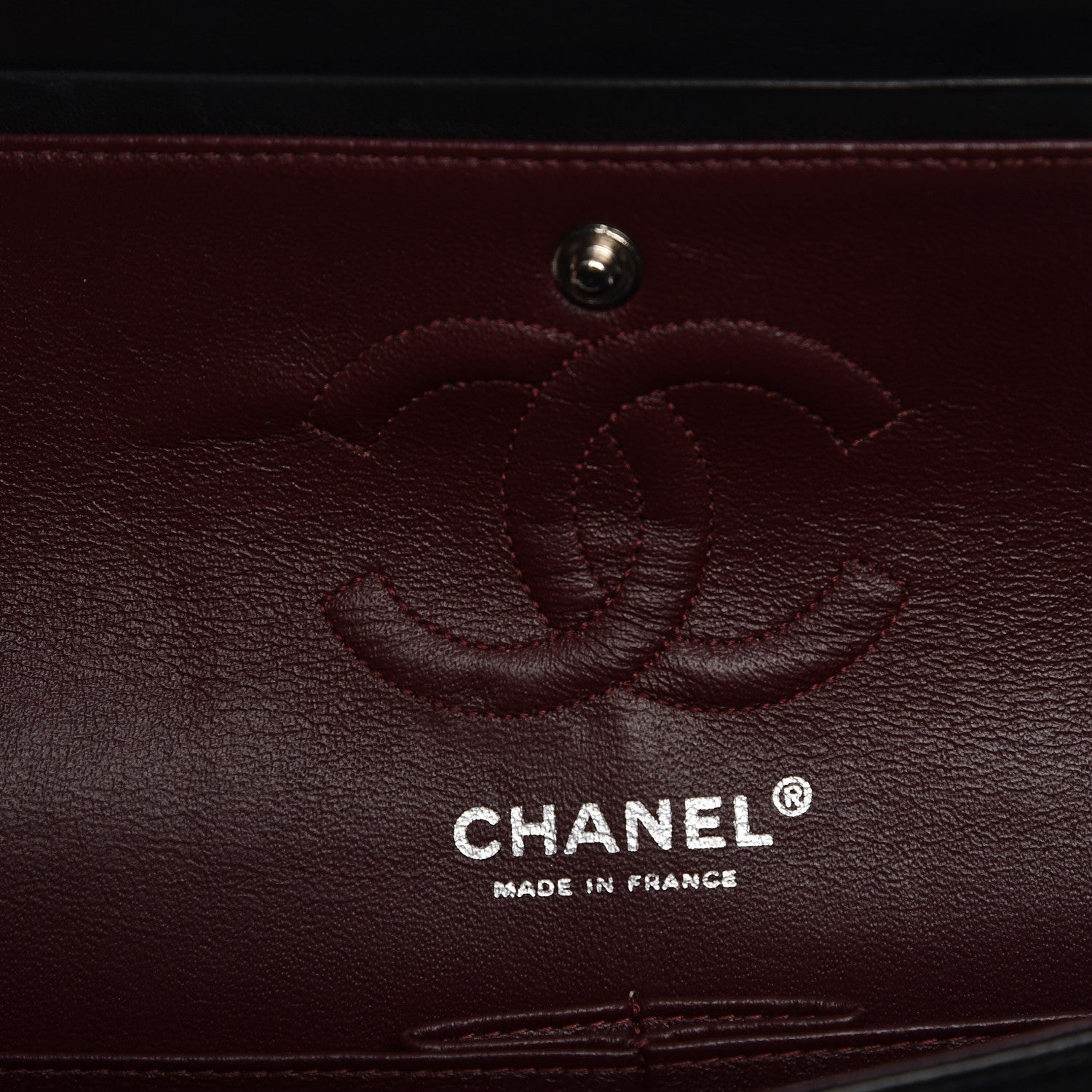 Chanel Lambskin Quilted Small Double Flap Black 6 of 10