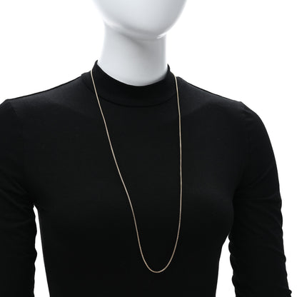 David Yurman 18K Yellow Gold 1.7mm Box Chain Necklace 20" 2 of 4