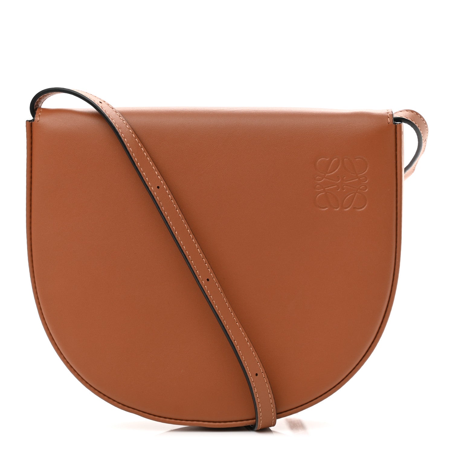 Loewe Soft Calfskin Small Heel Bag Tan 1 of 12