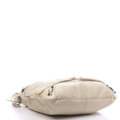 Balenciaga Agneau Classic Hardware Square Tote Ivory 4 of 12
