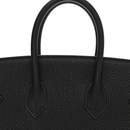 Hermes Togo Birkin 25 Black 11 of 12