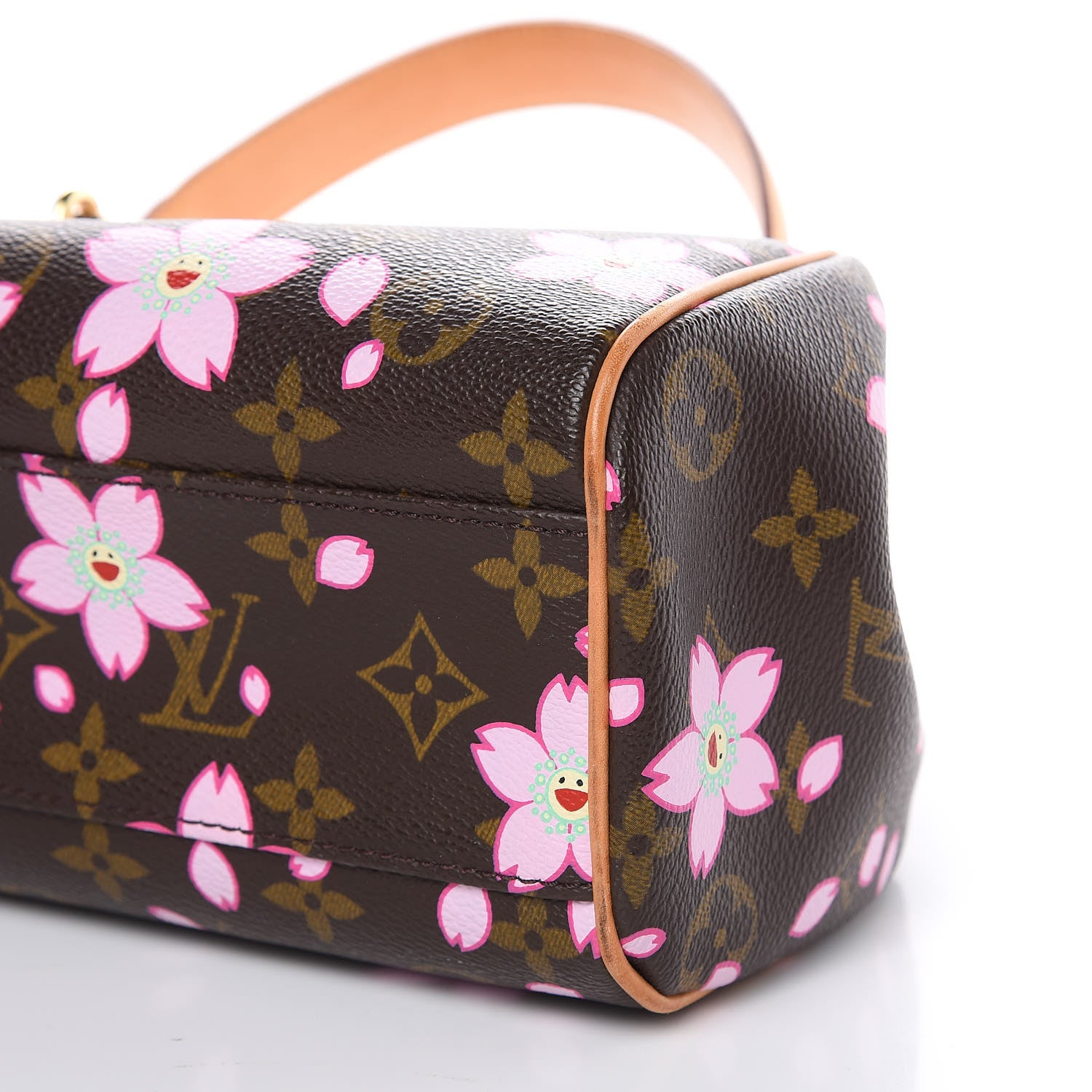 Louis Vuitton Monogram Cherry Blossom Sac Retro Bag Brown 8 of 11