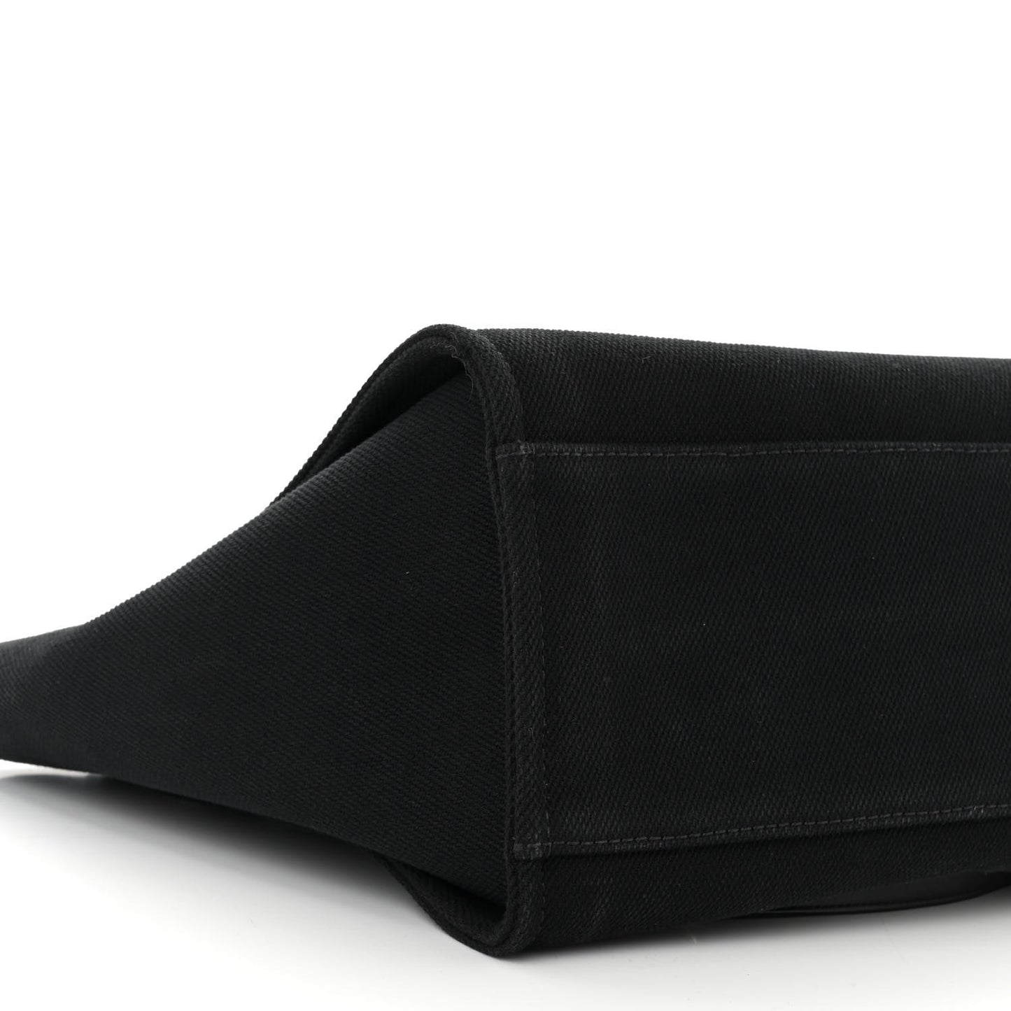 Canvas Pearl Medium Deauville Tote Black
