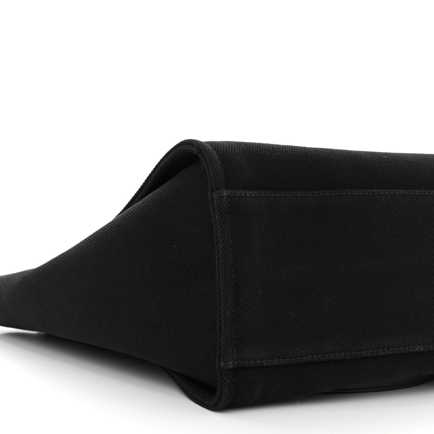 Chanel Canvas Pearl Medium Deauville Tote Black 9 of 10