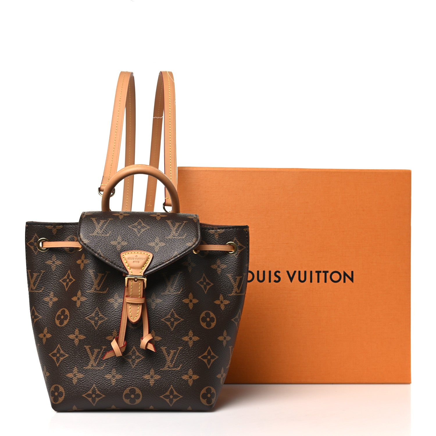 Louis Vuitton Monogram Montsouris BB Backpack Natural 10 of 10