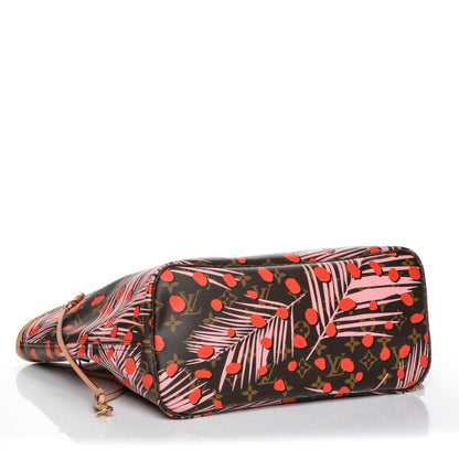Louis Vuitton Monogram Jungle Dots Neo Neverfull MM Sugar Pink Poppy 4 of 6