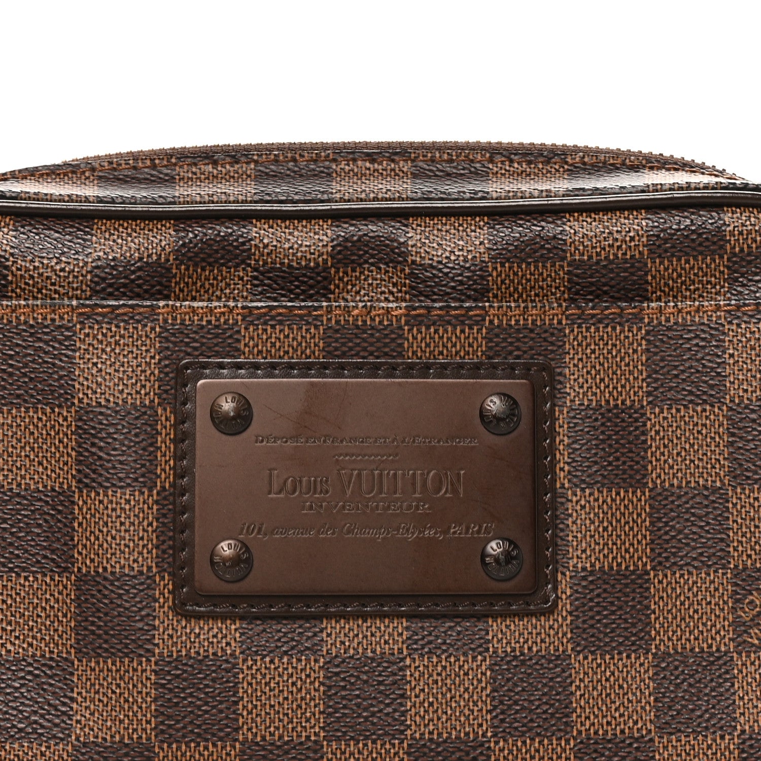 Louis Vuitton Damier Ebene Brooklyn Bum Bag 7 of 9