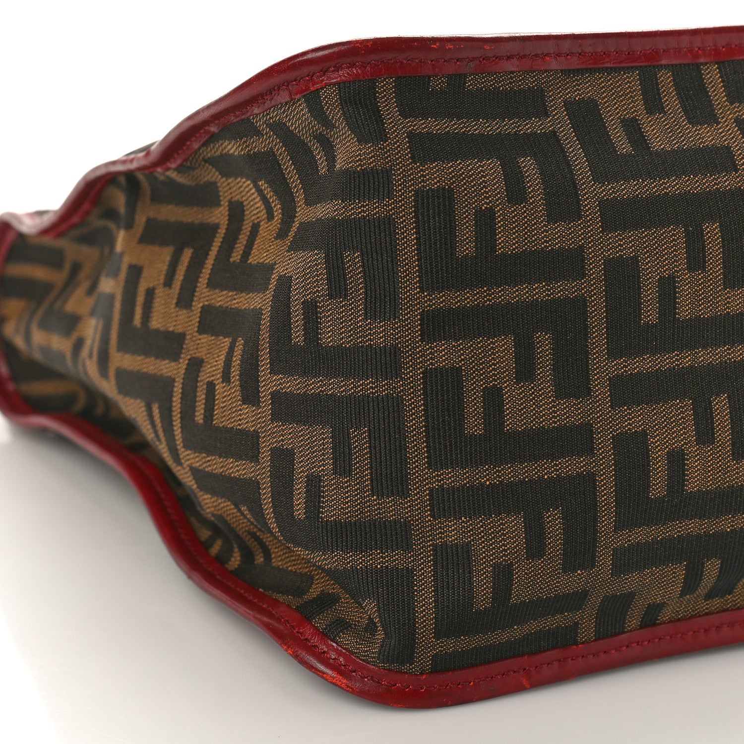 Fendi Zucca Tote Tobacco Red 8 of 13